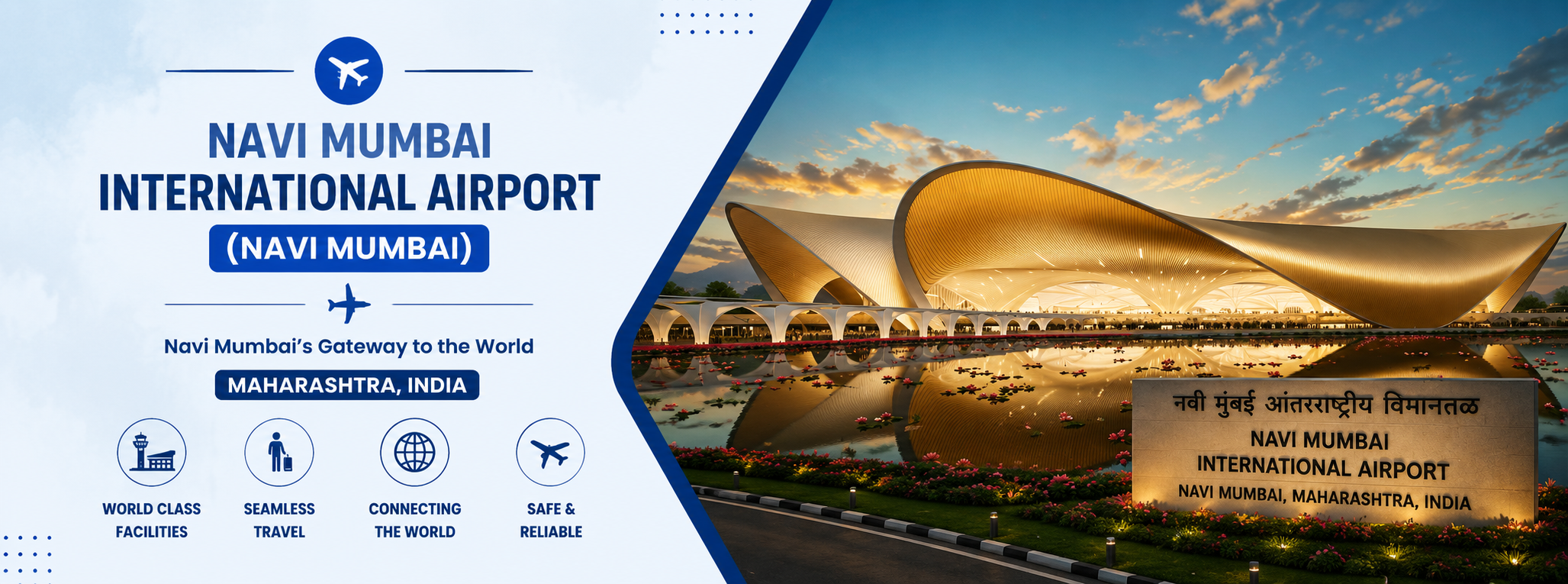 Navi Mumbai International Airport – International Departure Meet & Greet